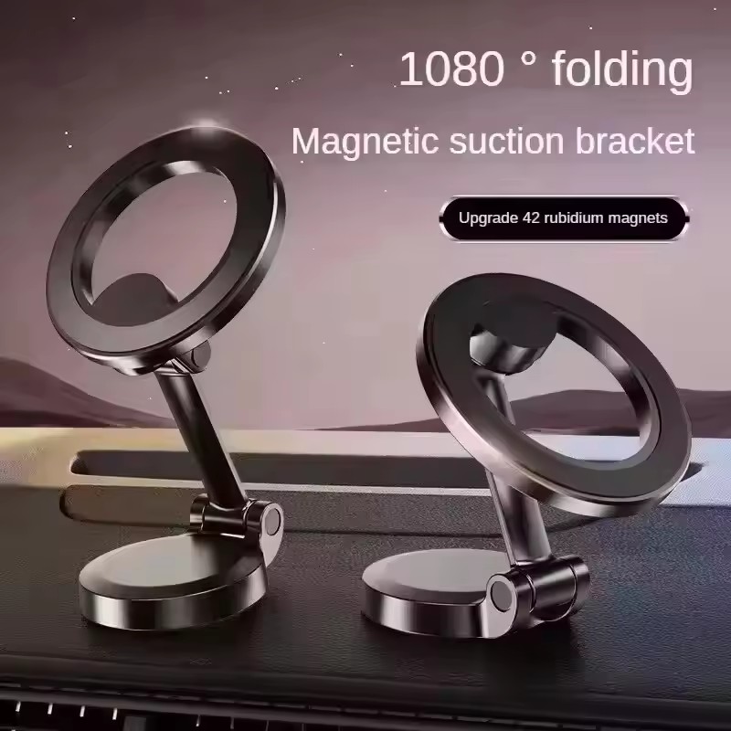 Useful Electronic Gadgets - Foldable Magnet Car Mobile Phone Holder