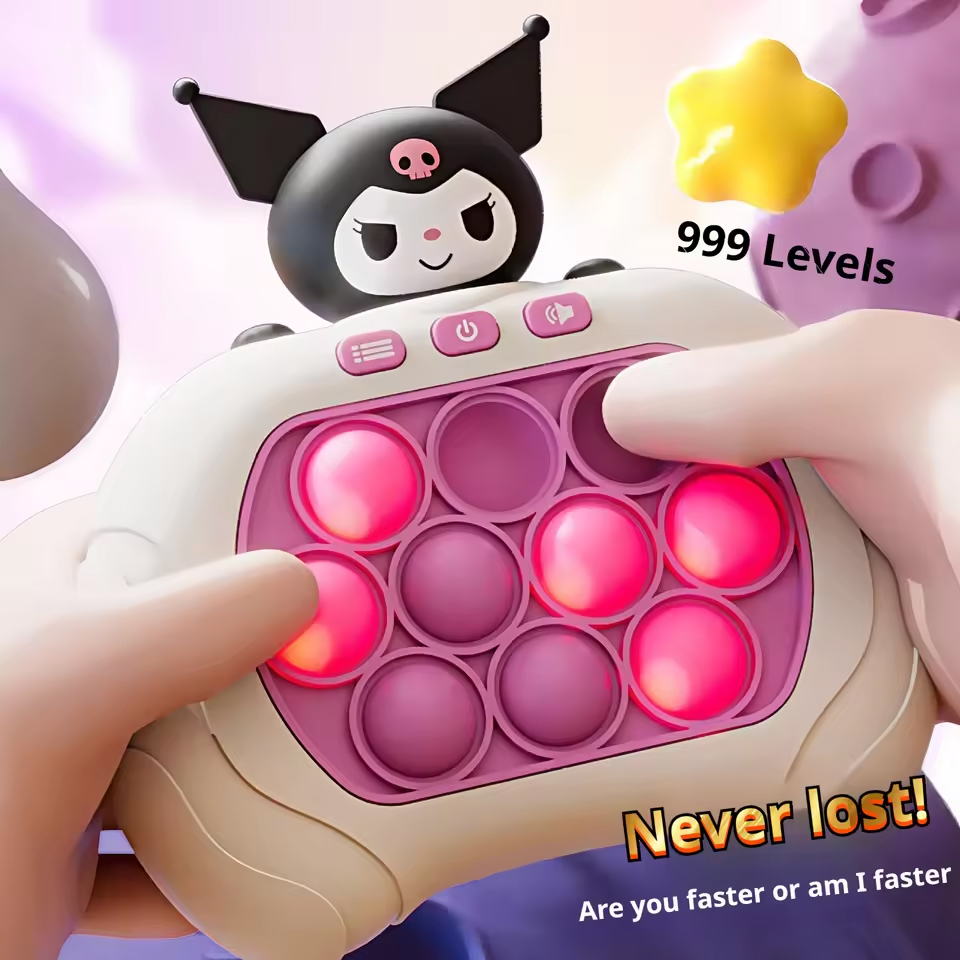 New Sanrio Kuromi Quick Push G - New Gadgets Electronic ulasan dan harga