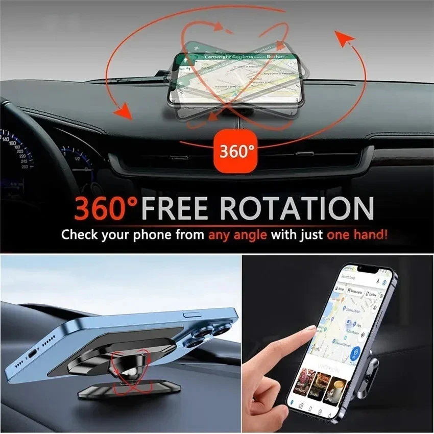 360° Magnetic Car Phone Holder - Useful Electronic Gadgets ulasan dan harga