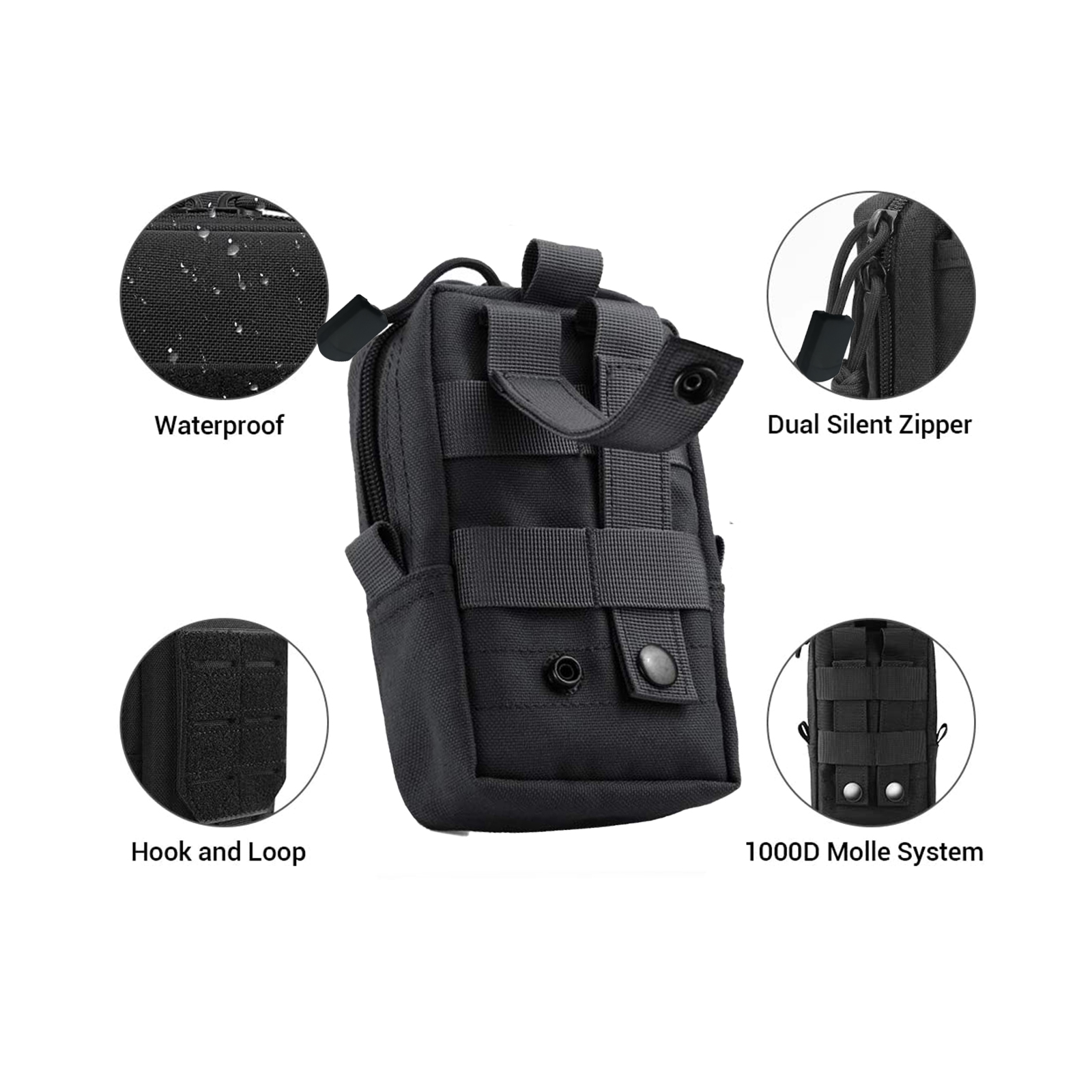 Tactical Molle Pouch Waist Bag - Electronic Gadgets ulasan dan harga