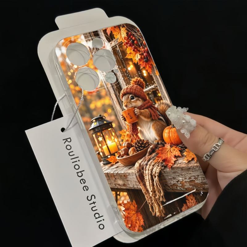 Cartoon Animal Squirrel Silico - Apple Iphone 15 Pro Max ulasan dan harga