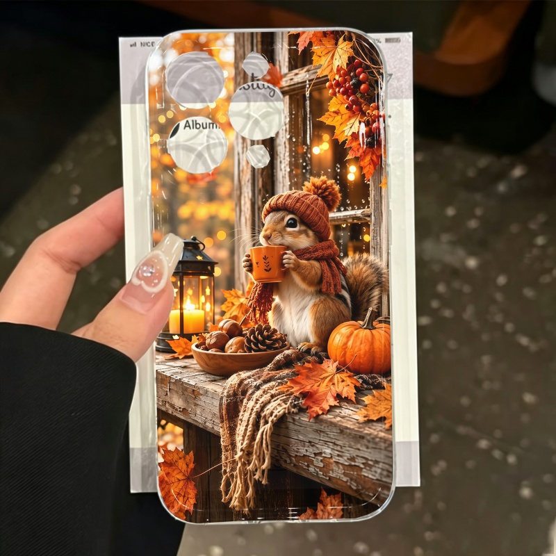 Cartoon Animal Squirrel Silico - Apple Iphone 15 Pro Max ulasan dan harga