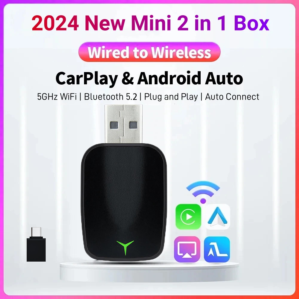 New Wired To Wireless Carplay  - Electronic Gadgets ulasan dan harga