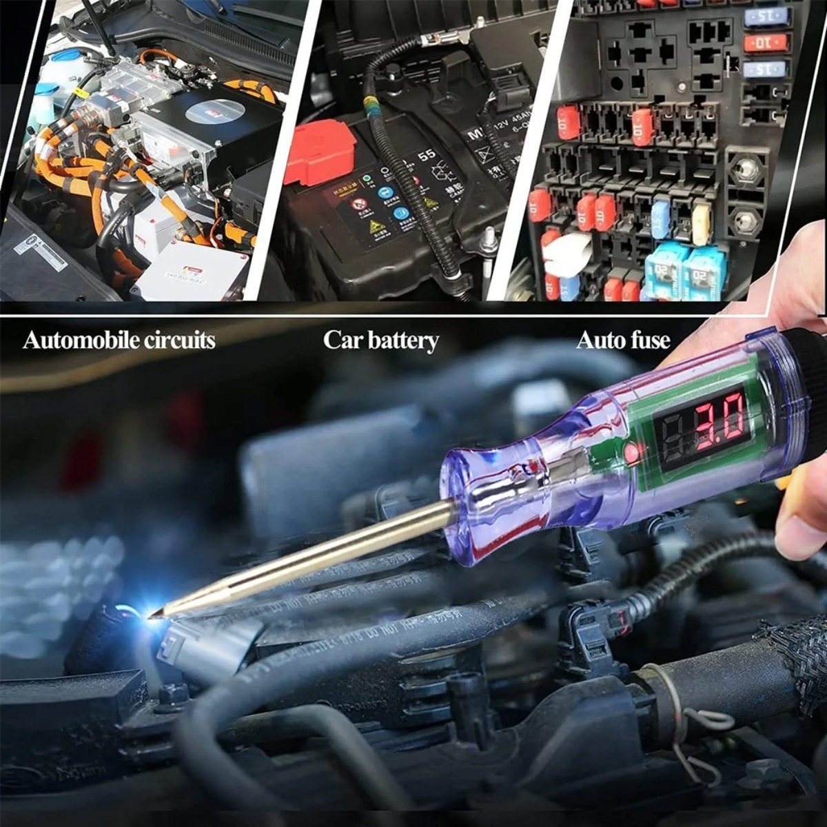 Car Truck Voltage Circuit Test - Electronics Quiz ulasan dan harga