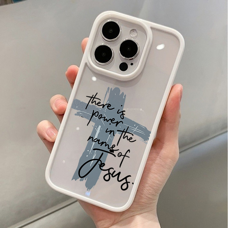 Religious Jesus Cross Clear Ca - Samsung Galaxy A55 ulasan dan harga